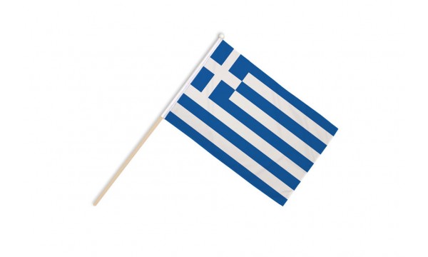 Greece Hand Flags